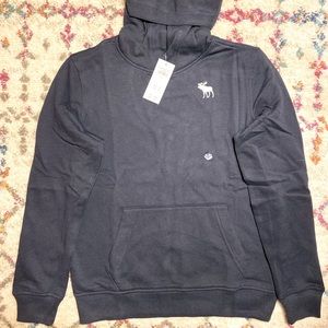 Abercrombie Fitch,Navy long sleeve hood,size:11-12